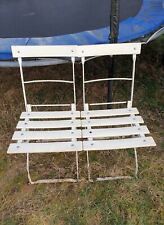 2xklappstühle gartenstühle t gebraucht kaufen  Stuttgart