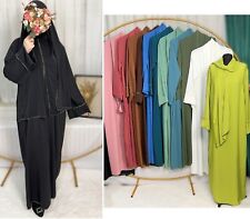 Abaya integrierten hijab gebraucht kaufen  Berlin