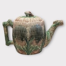 Antique majolica shell for sale  Plymouth