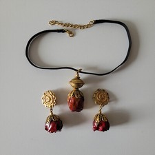Parure collier boucles d'occasion  Coudekerque-Branche