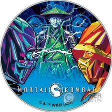 MORTAL KOMBAT 2 Oz Moneda Plata 5$ Niue 2022, usado comprar usado  Enviando para Brazil
