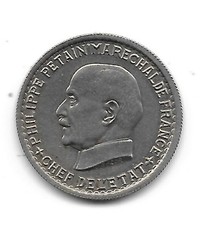 Francs maréchal pétain d'occasion  Bonneval