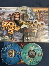 Zoo Tycoon 1 coleção completa + 2 com animais extintos e aventura africana, usado comprar usado  Enviando para Brazil