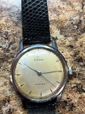 Usado, Relógio de pulso mecânico vintage Eterna Turler aço inoxidável comprar usado  Enviando para Brazil