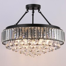 Shupregu black chandelier for sale  HORSHAM