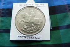 Uncirculated 1935 crown for sale  WIMBORNE