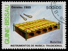 Usado, GUINÉ BISSAU 838 - Instrumentos musicais tradicionais "Balafon" (pc33661) comprar usado  Enviando para Brazil