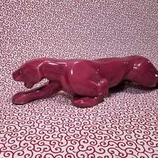 Luz de TV Red Panther Vintage 22 polegadas cerâmica decoração de sala de arte EXC+++ do Japão comprar usado  Enviando para Brazil