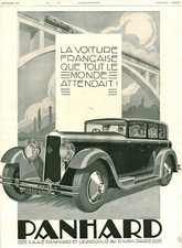 Publicité ancienne automobile d'occasion  France
