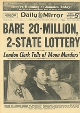 Usado, ESPELHO DIÁRIO 1953 1º de abril JOHN CHRISTIE MOON ASSASSINATOS HILDEGARD PELTON QUEEN MARY comprar usado  Enviando para Brazil