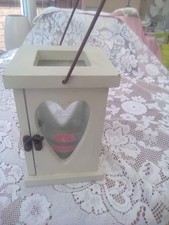 Wooden hanging lantern for sale  WALSALL
