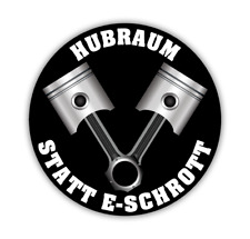 Aufkleber hubraum statt gebraucht kaufen  Deutschland