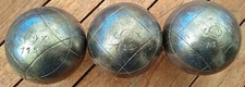 Triplette boules pétanque d'occasion  Châteaurenard