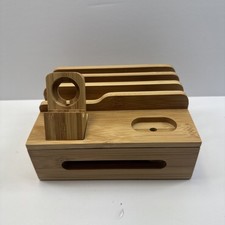 Bamboo charging station for sale  Independence