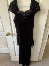 Black velvet evening for sale  Little Rock