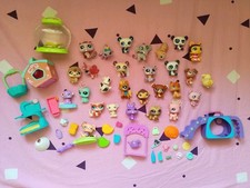 Lote Littlest Pet Shop – 28 bonecos e acessórios! Hasbro LPS, usado comprar usado  Enviando para Brazil