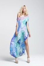 Kaftan Camilla Bahamas Beach House gola redonda, usado comprar usado  Enviando para Brazil