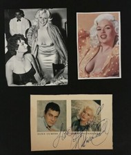 Jayne mansfield signed for sale  Leland