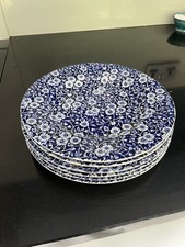 Burleigh calico plates for sale  STOCKPORT