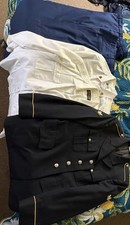 Conjunto de uniformes militares vestidos azuis e camisas comprar usado  Enviando para Brazil