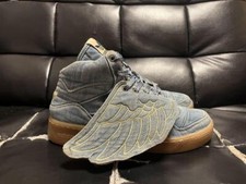 Usado, Tênis Adidas Originals Jeremy Scott Wings denim masculino tamanho limitado EUA 8.5 #3 comprar usado  Enviando para Brazil