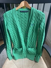 Apple green cardigan for sale  LONDON