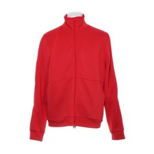 H&M, kurtka, męska, rozmiar: L, czerwona, poliester/elastan, jednokolorowa #4f5, używany na sprzedaż  PL