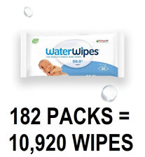 182 packs waterwipes for sale  NELSON