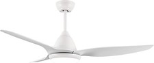White ceiling fan for sale  SALFORD