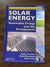 Solar Energy : Renewable Energy and the Environment, Hardcover by Foster, Rob... comprar usado  Enviando para Brazil