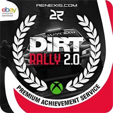 🏆 DIRT RALLY 2.0 (WINDOWS) 🏆 XBOX ACHIEVEMENTS 100% GAME COMPLETION UNLOCK comprar usado  Enviando para Brazil