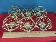 Set geometric gold for sale  Huntingdon