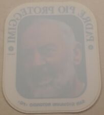 Padre pio sticker usato  Italia