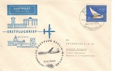 Ddr interflug erstflug gebraucht kaufen  Deutschland