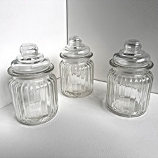 Clear ribbed glass for sale  AYR