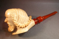 Carved block meerschaum for sale  USA