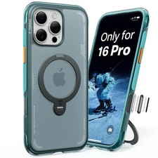 Capa TORRAS Ostand Q3 Air para iPhone 16 Pro MagSafe 360 suporte azul à prova de choque comprar usado  Enviando para Brazil