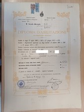 Diploma scolastico teora usato  Casandrino