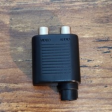 Adaptador de entrada de vídeo/áudio RCA antigo 12 pinos, usado comprar usado Adaptador de entrada de vídeo/áudio RCA antigo 12 pinos, usado comprar usado  Enviando para Brazil