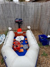 Used inflatable dinghy for sale  HUNTINGDON