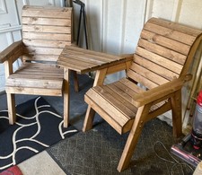 Garden chairs solid for sale  SHEFFIELD
