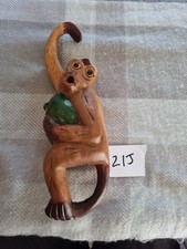 Vintage wooden monkey for sale  DEESIDE