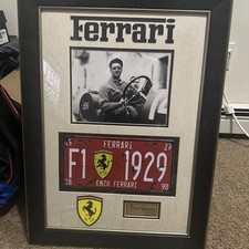 Ferrari replica plate for sale  Miller Place