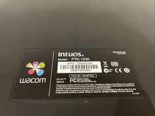 Intuos ptk 1240 for sale  HARROGATE