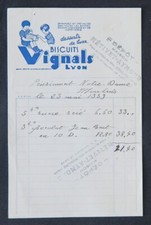 Facture lyon 1939 d'occasion  Nantes-