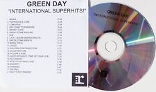 GREEN DAY CD International Superhits 21 Track UK PROMO ONLY Rare Title 1st Edn. comprar usado  Enviando para Brazil