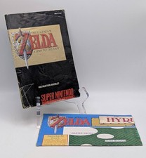 Legend of Zelda A Link to the Past Hyrule Overworld Map Poster + Manual SNES comprar usado  Enviando para Brazil