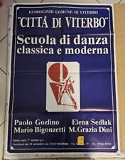 Manifesto viterbo scuola usato  Viterbo
