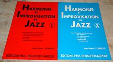 Tomes harmonie improvisation d'occasion  Bourg-en-Bresse