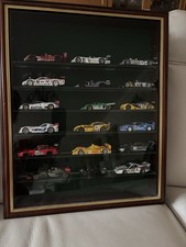 Wood glass display for sale  HINCKLEY